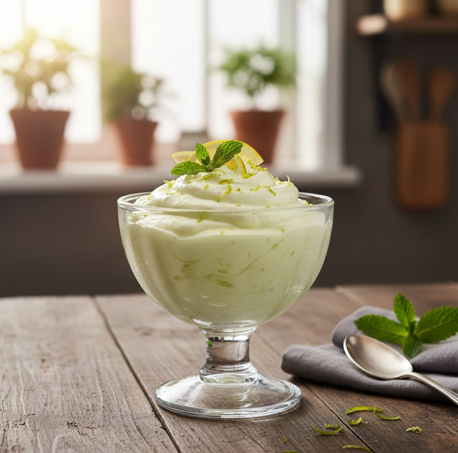 Mousse de Limón y Lima con monsieur cuisine el robot del lidl