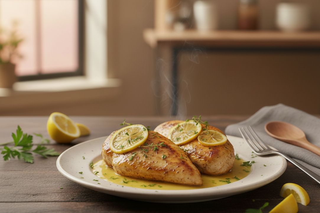 Pechugas de Pollo al Limón