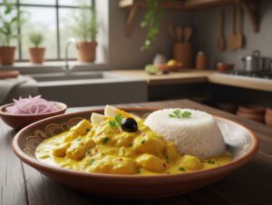 Pollo al Estilo Peruano con Ají Amarillo monsieur cuisine robot del lidl