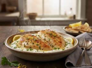 Pollo estilo griego con yogur y limón robot del lidl monsieur cuisine