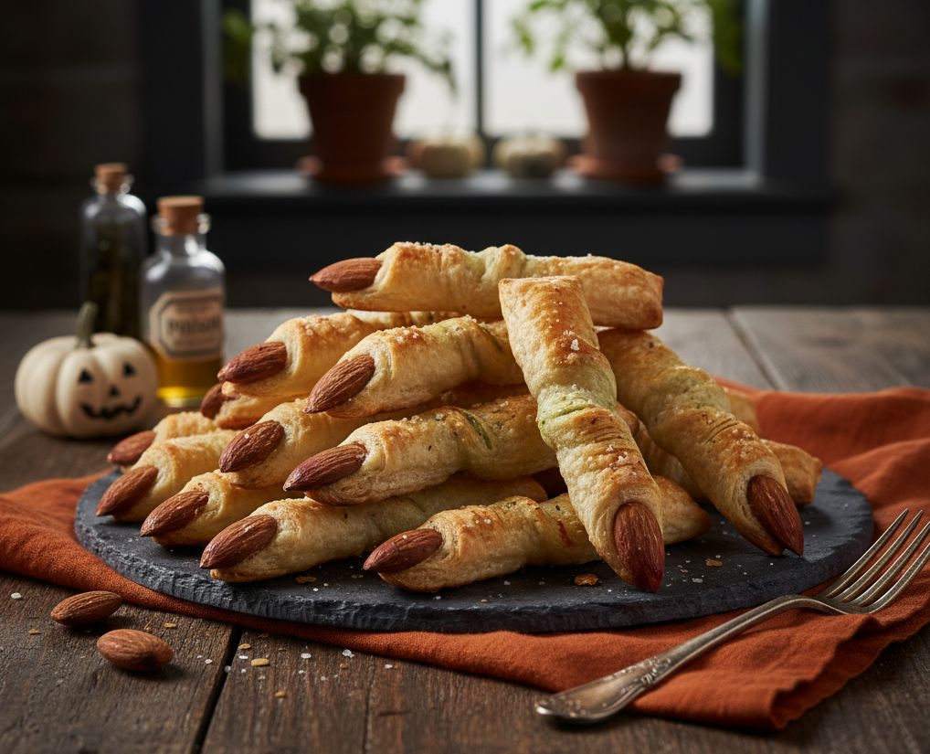 dedos de bruja para halloween