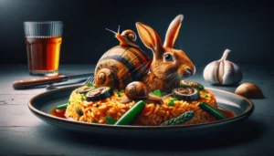 delicioso-arroz-con-conejo-y-caracoles-en-el-robot-de-cocina-monsieur-cousine