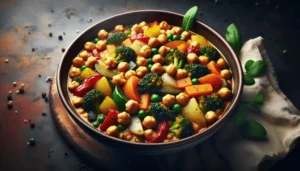 Delicioso Estofado de Verduras con Garbanzos en tu Robot de Cocina Monsier Cousine delicioso-estofado-de-verduras-con-garbanzos-en-tu-robot-de-cocina-monsier-cousine