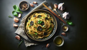 Deliciosos Espaguetis con Ajo Negro y Aceite en tu Robot de Cocina Monsieur Cousine deliciosos-espaguetis-con-ajo-negro-y-aceite-en-tu-robot-de-cocina-monsieur-cousine