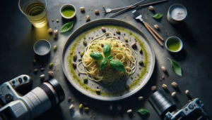 Espaguetis con Salsa de Albahaca y Pistachos: Delicia Gourmet en Tu Monsieur Cuisine espaguetis-con-salsa-de-albahaca-y-pistachos-delicia-gourmet-en-tu-monsieur-cuisine