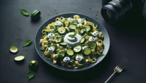 Pasta con Salsa de Calabacín y Yogur Griego: Una Receta Saludable y Deliciosa con Monsieur Cuisine pasta-con-salsa-de-calabacin-y-yogur-griego-una-receta-saludable-y-deliciosa-con-monsieur-cuisine