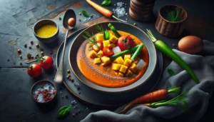Refrescante Sopa Fría de Zanahoria y Mango en tu Monsier Cousine: Una Delicia Veraniega refrescante-sopa-fria-de-zanahoria-y-mango-en-tu-monsier-cousine-una-delicia-veraniega